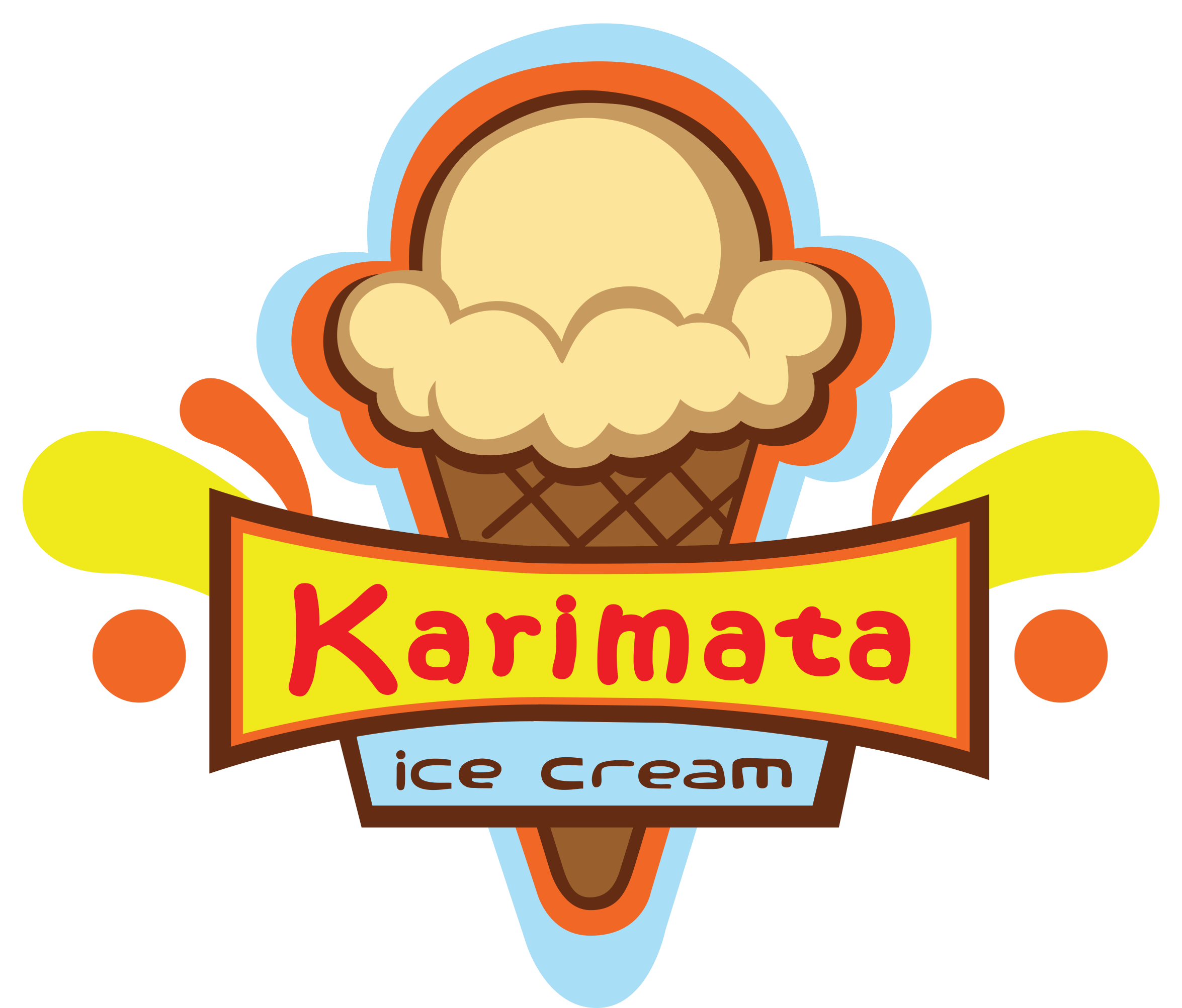 Karimata Ice Cream Signature logo